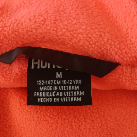 Hurley Boys Jacket Size M Puffer Jacket Hoodie Camo Camouflage Long Sleeve..Fl - Picture 5 of 9